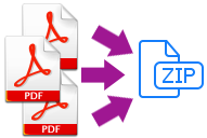 archive pdf to zip